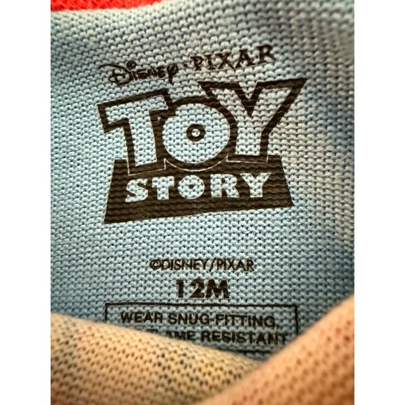 Toy Story Character Cosplay Woody Sleep Set Size 12 Months Boys Toddler - Picture 5 of 5